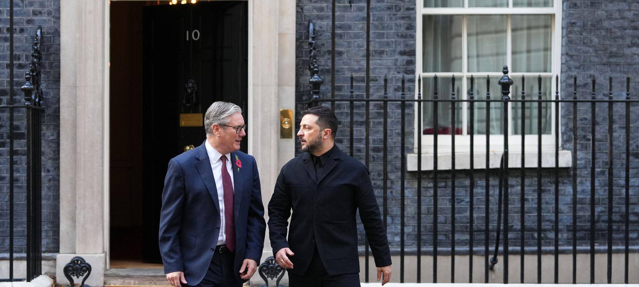 Keir Starmer empfängt ukrainischen Präsidenten Selenskyj