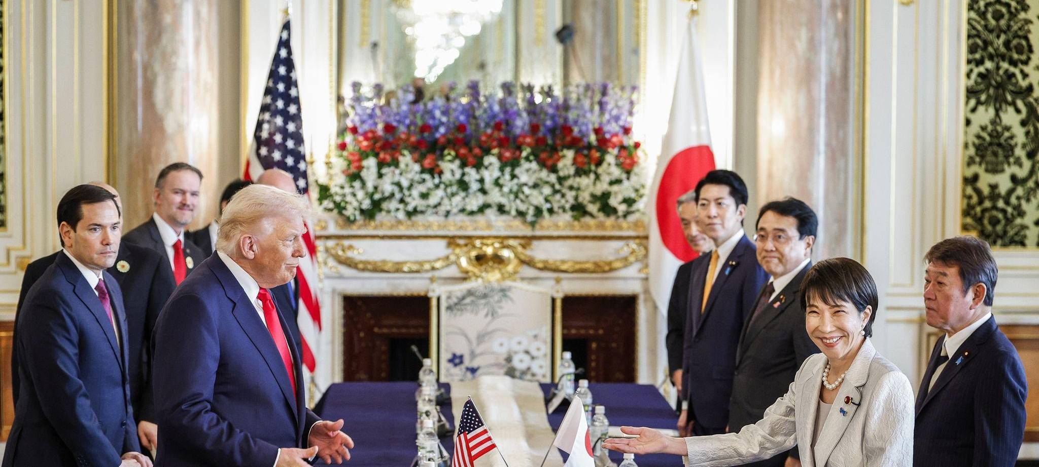 US-Präsident Trump in Japan