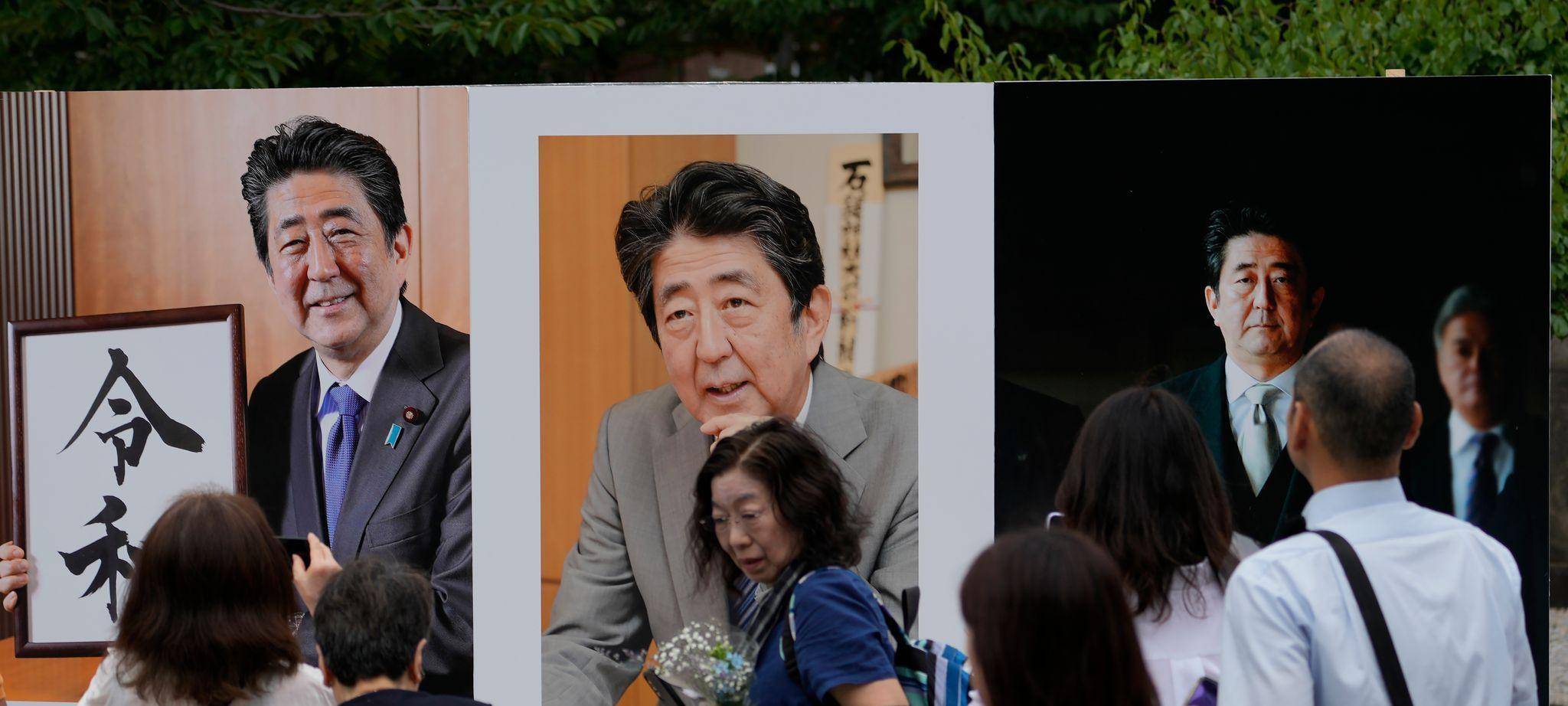 Jahrestag der Ermordung des japanischen Premiers Abe