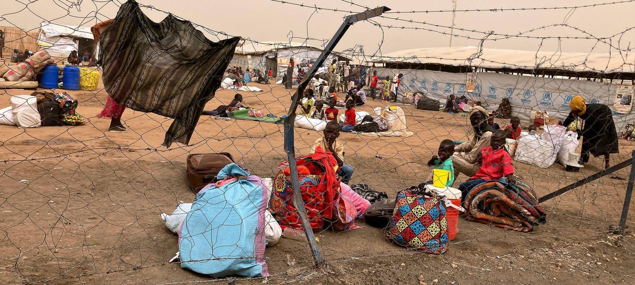 Flüchtlinge aus dem Sudan