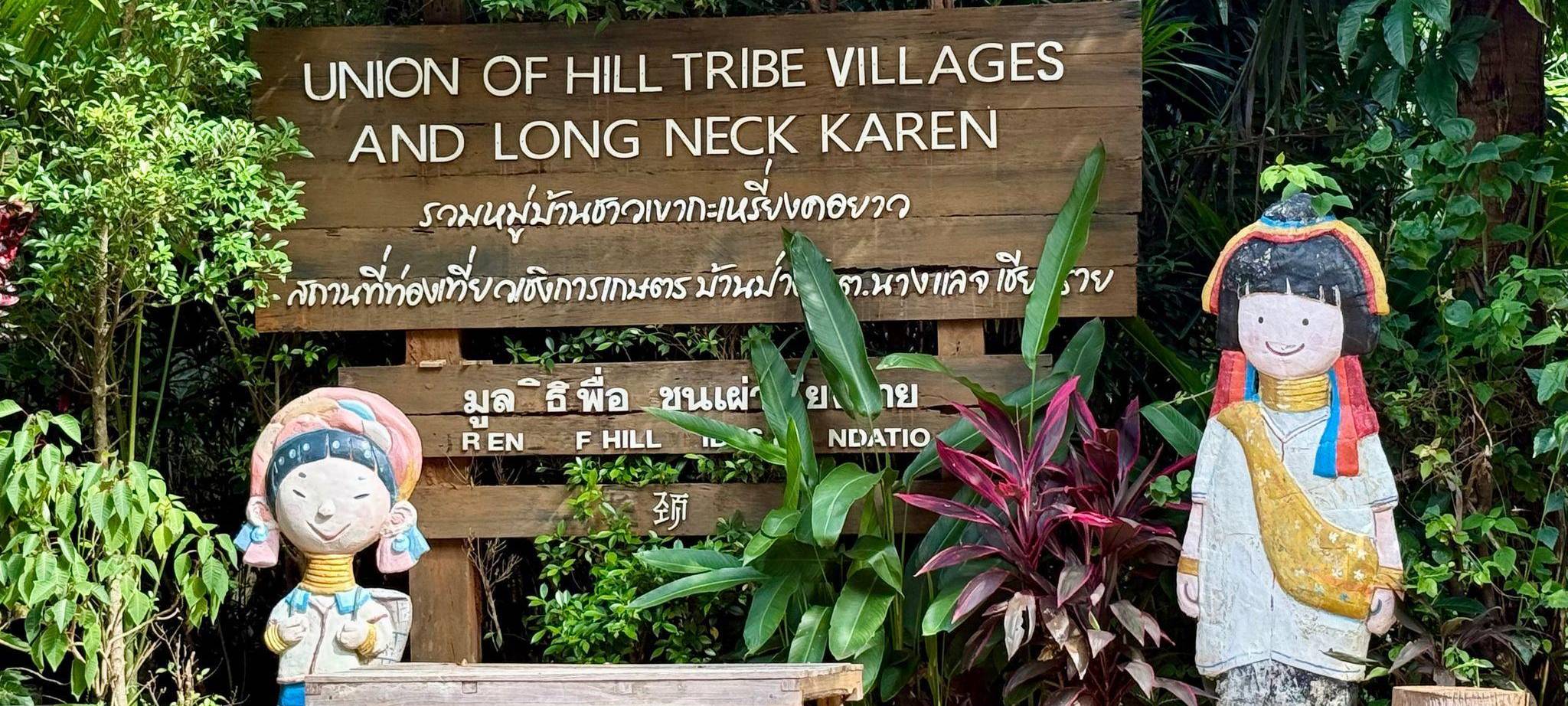 Langhalsfrauen - «Long Neck Karen» - im Norden Thailands