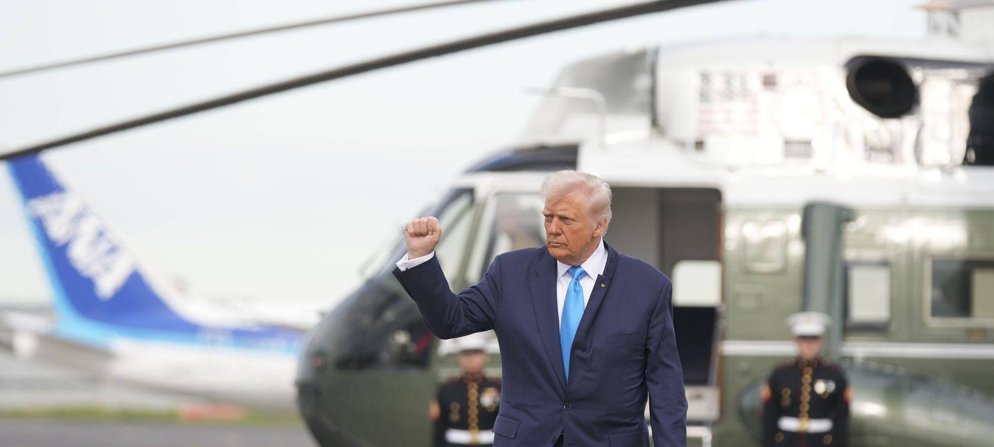 US-Präsident Trump in Japan