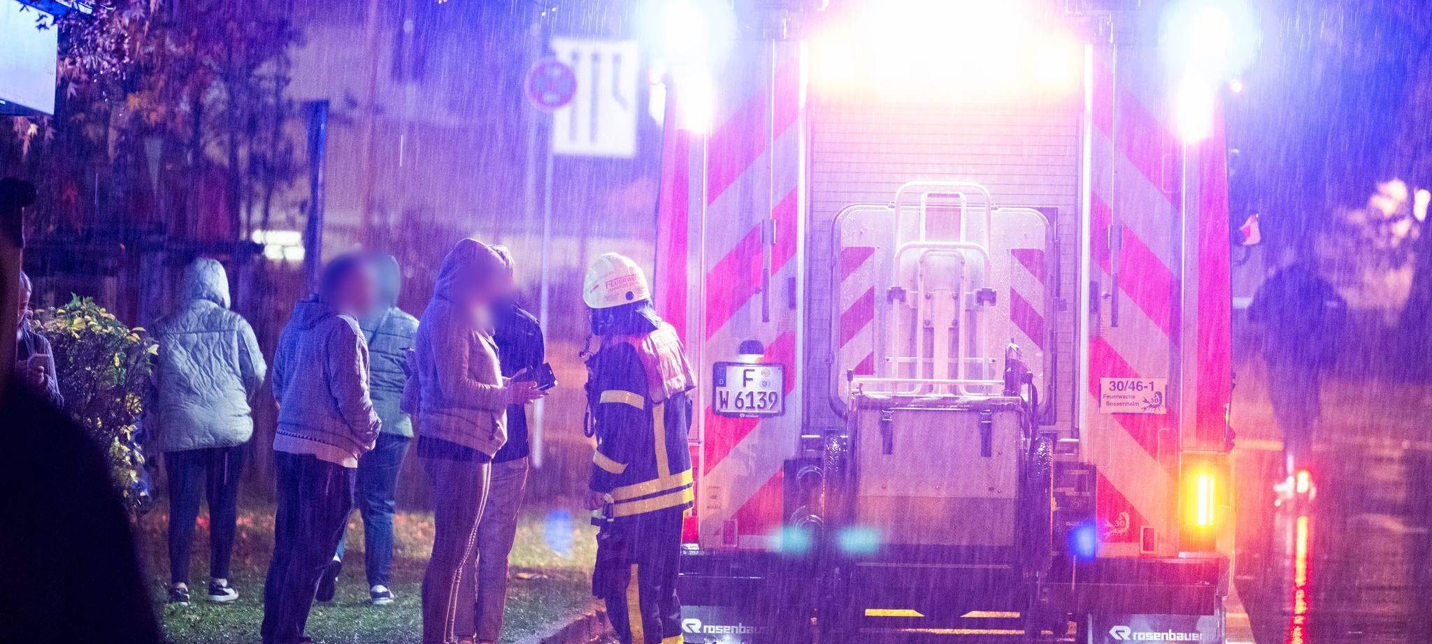 Polizeieinsatz im Nordwestzentrum in Frankfurt