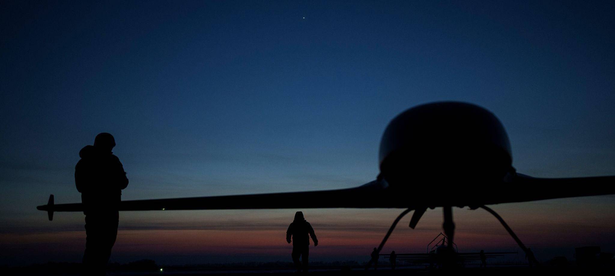 Ukraine-Krieg - ukrainische Drohnen