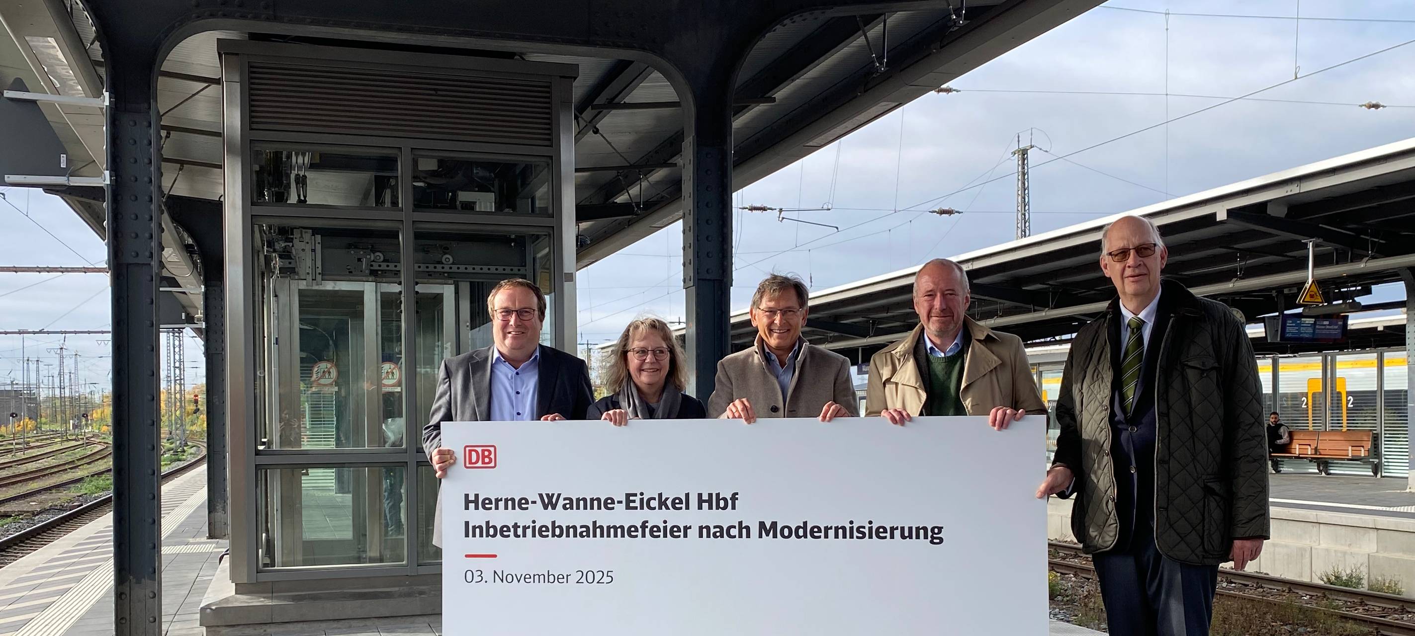 Hauptbahnhof Wanne-Eickel wiedereröffnet
