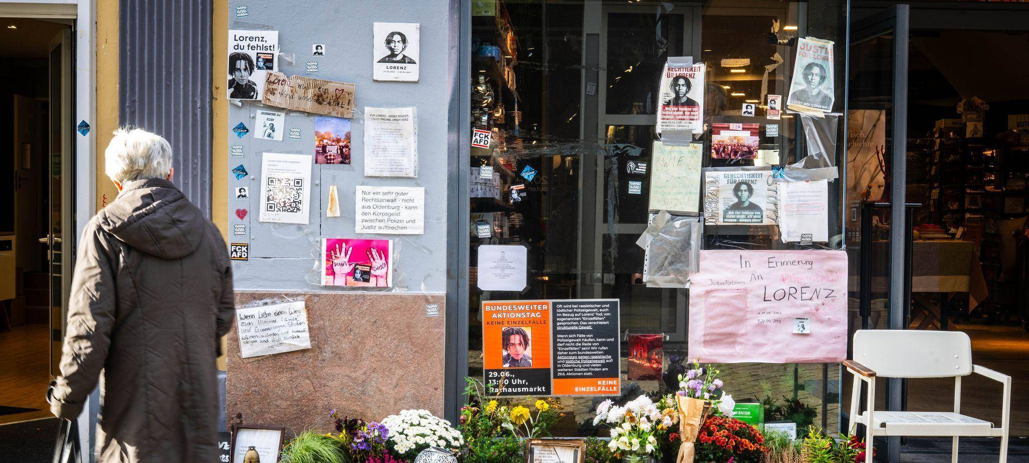 Trauer in Oldenburg um getöteten Lorenz