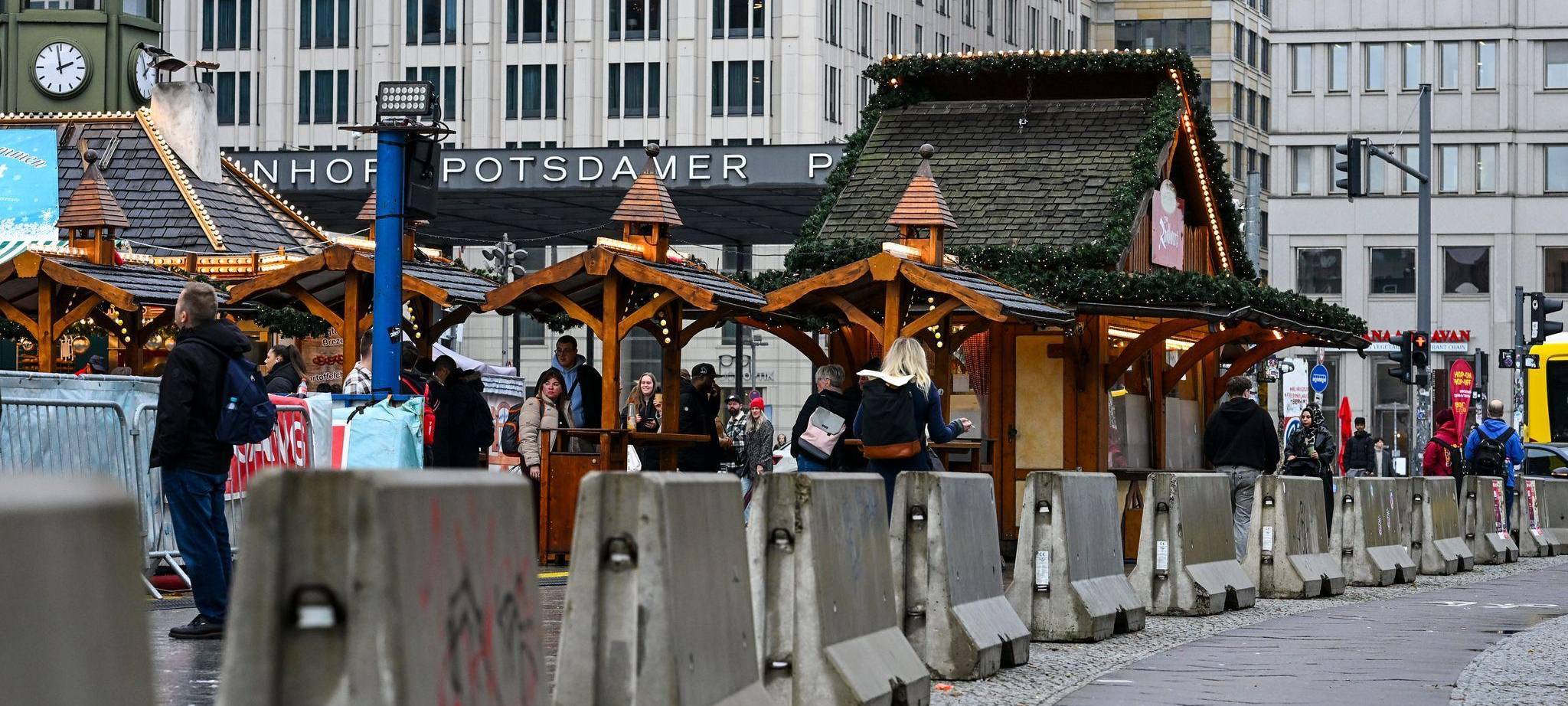 Sicherheitsvorkehrungen an Weihnachtsmärkten