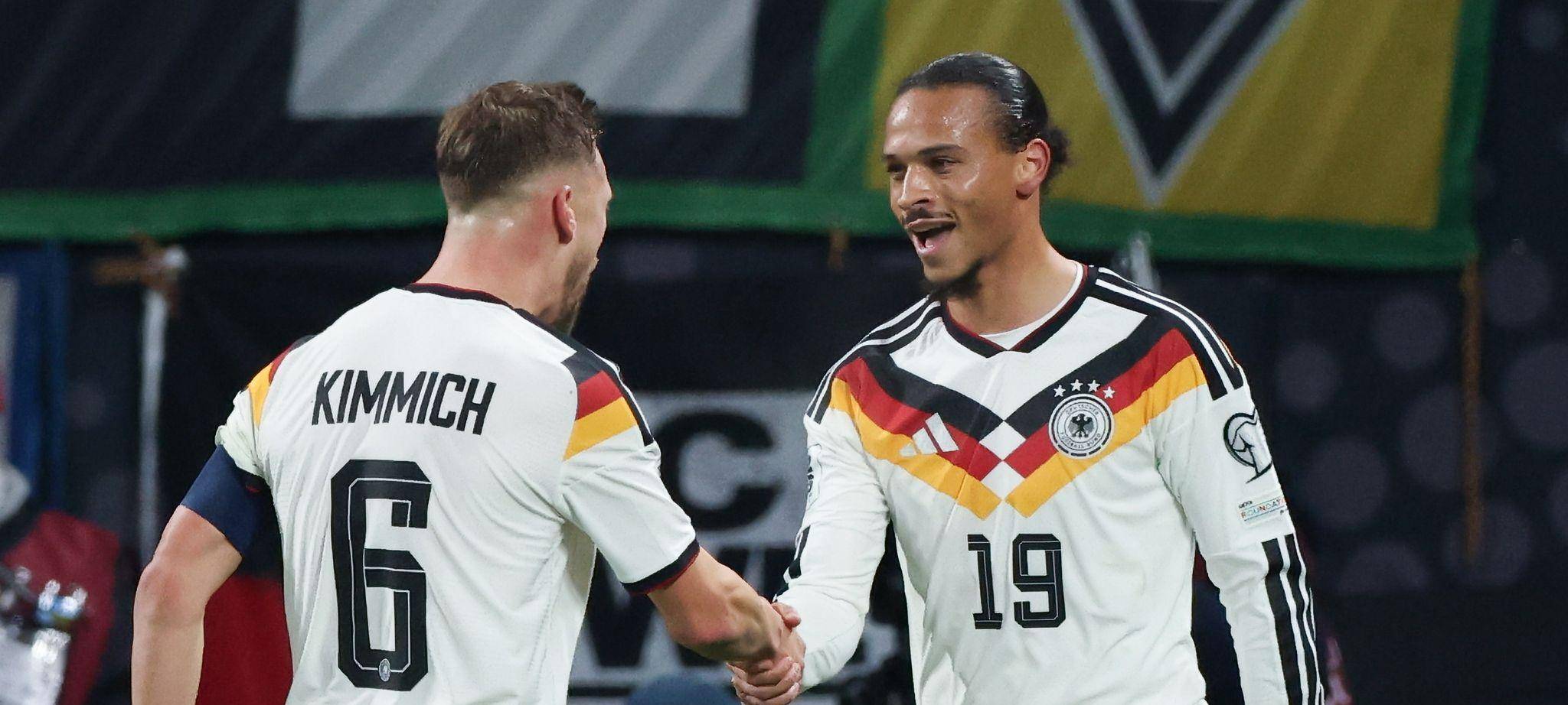 Joshua Kimmich und Leroy Sané