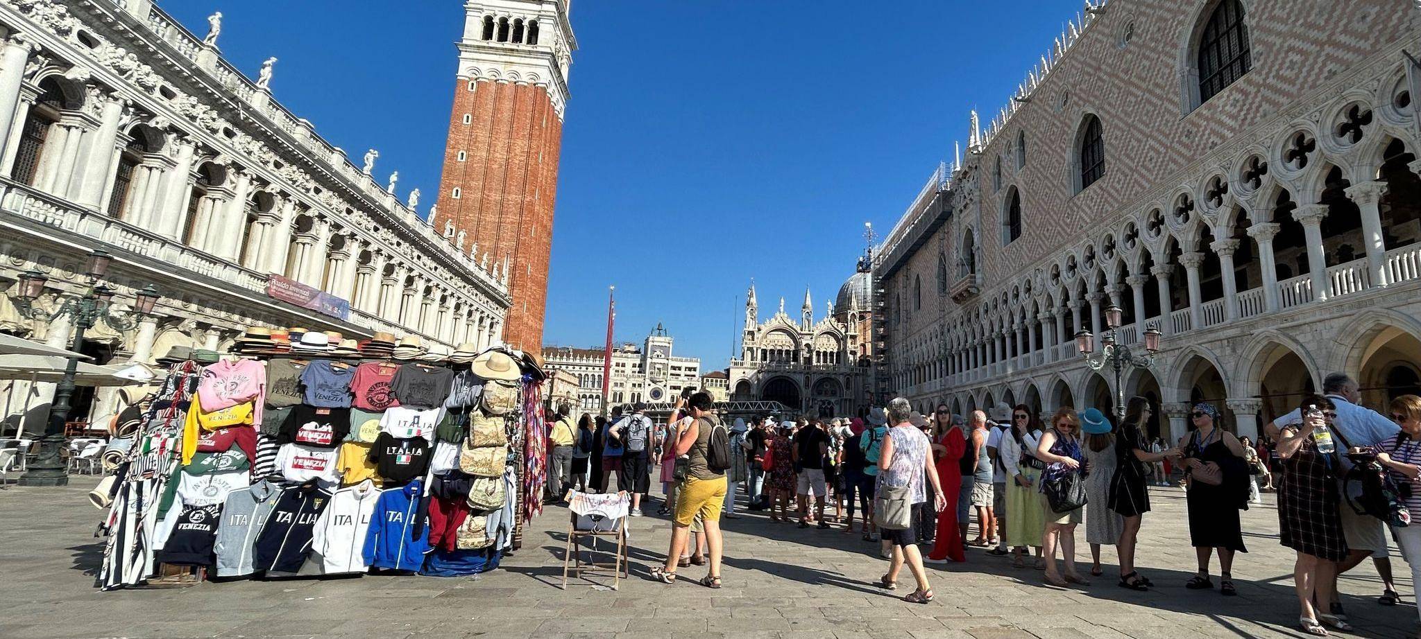 Blick auf den Markusplatz