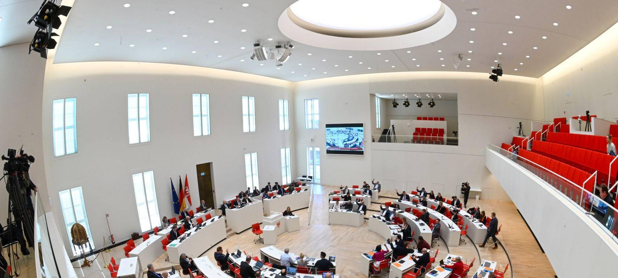 Sitzung Landtag Brandenburg