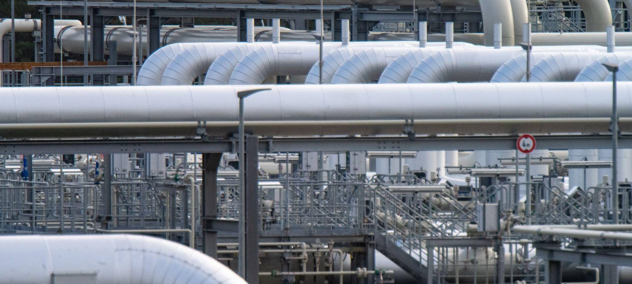 Gasempfangsstation am Standort Lubmin