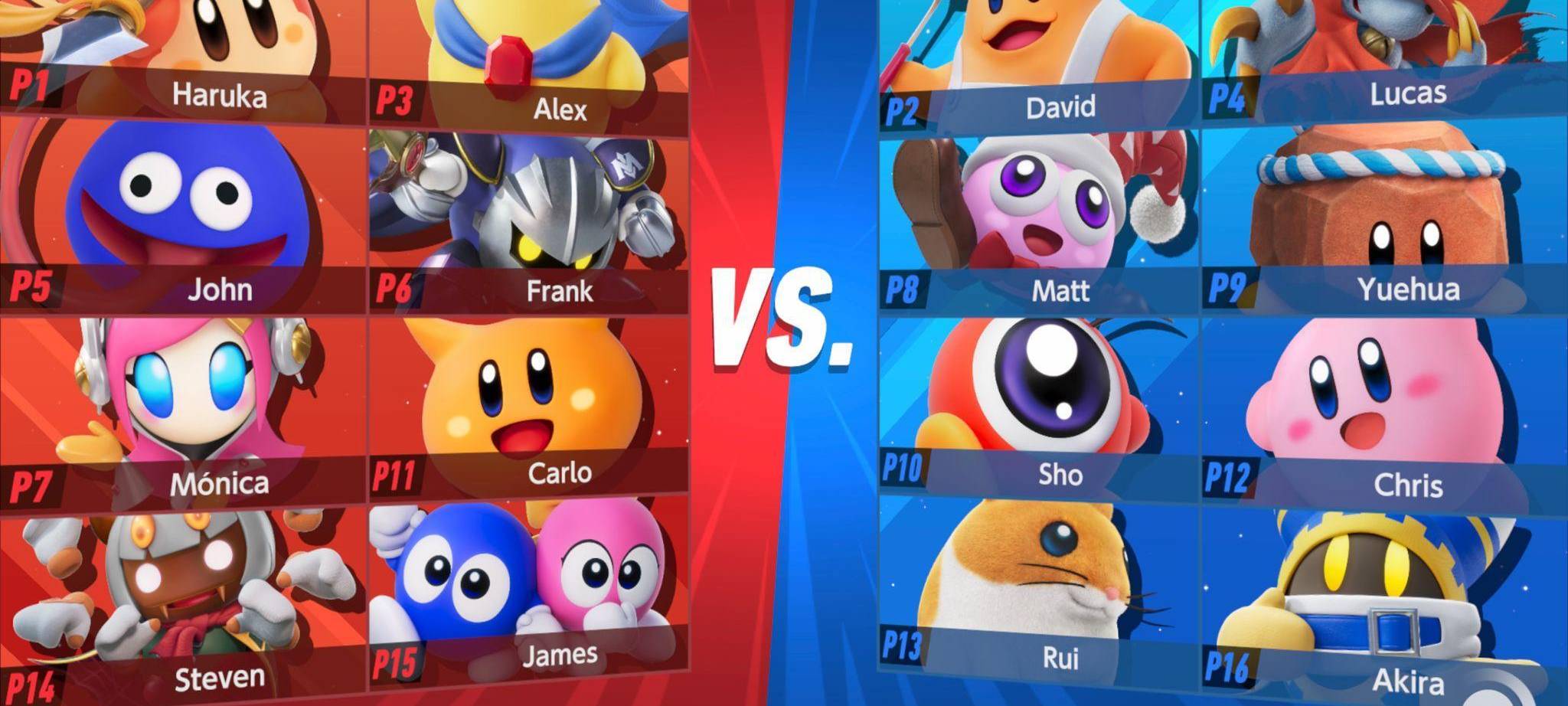 Screenshot aus dem Spiel «Kirby Air Riders»