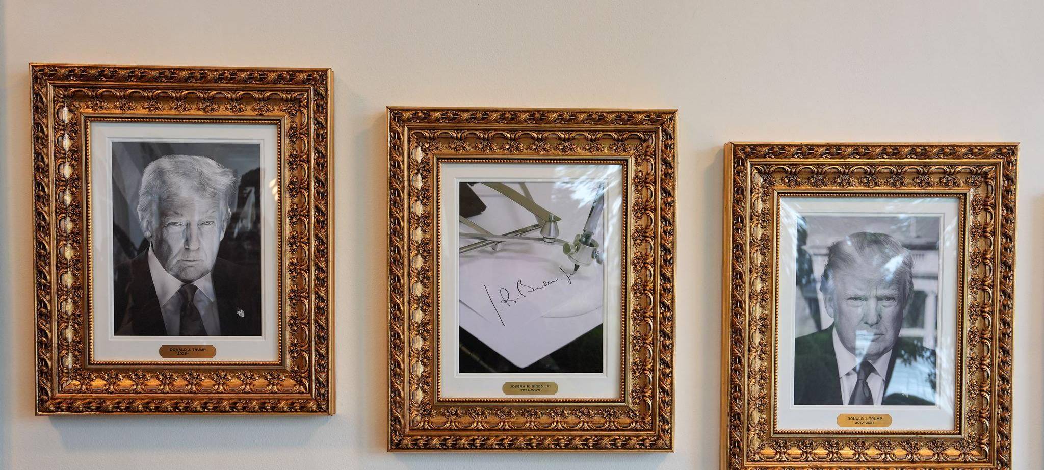 "The Presidential Walk of Fame" im White House