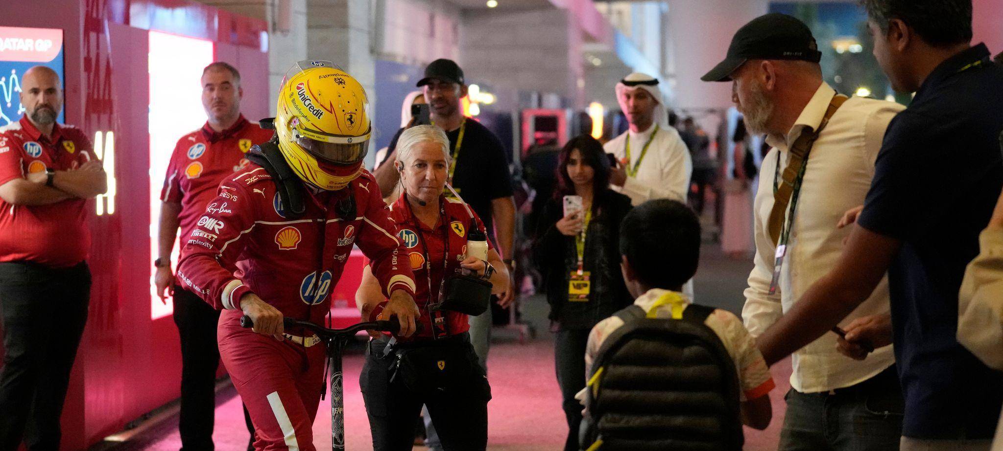 Vor dem Großen Preis von Katar