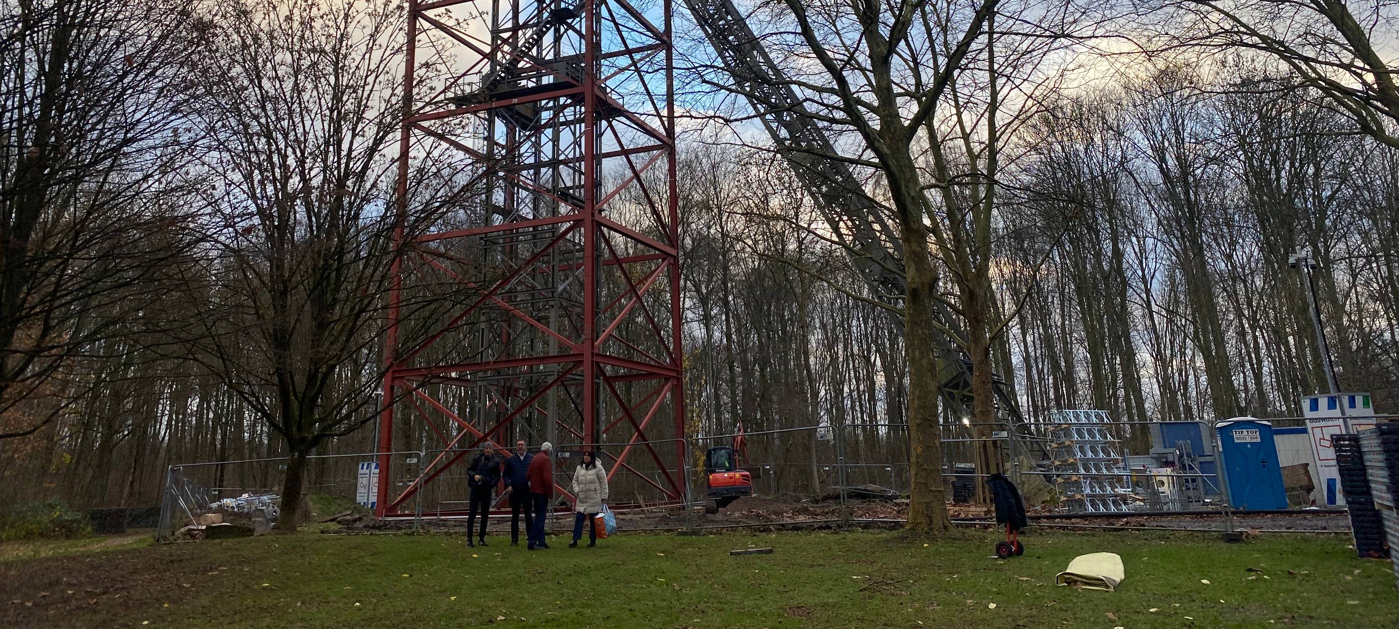 Sanierung am Förderturm geht weiter