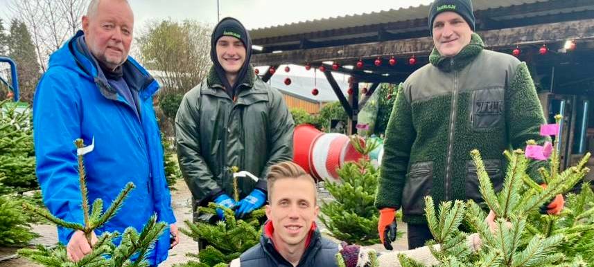 Weihnachtsbäume für Bedürftige