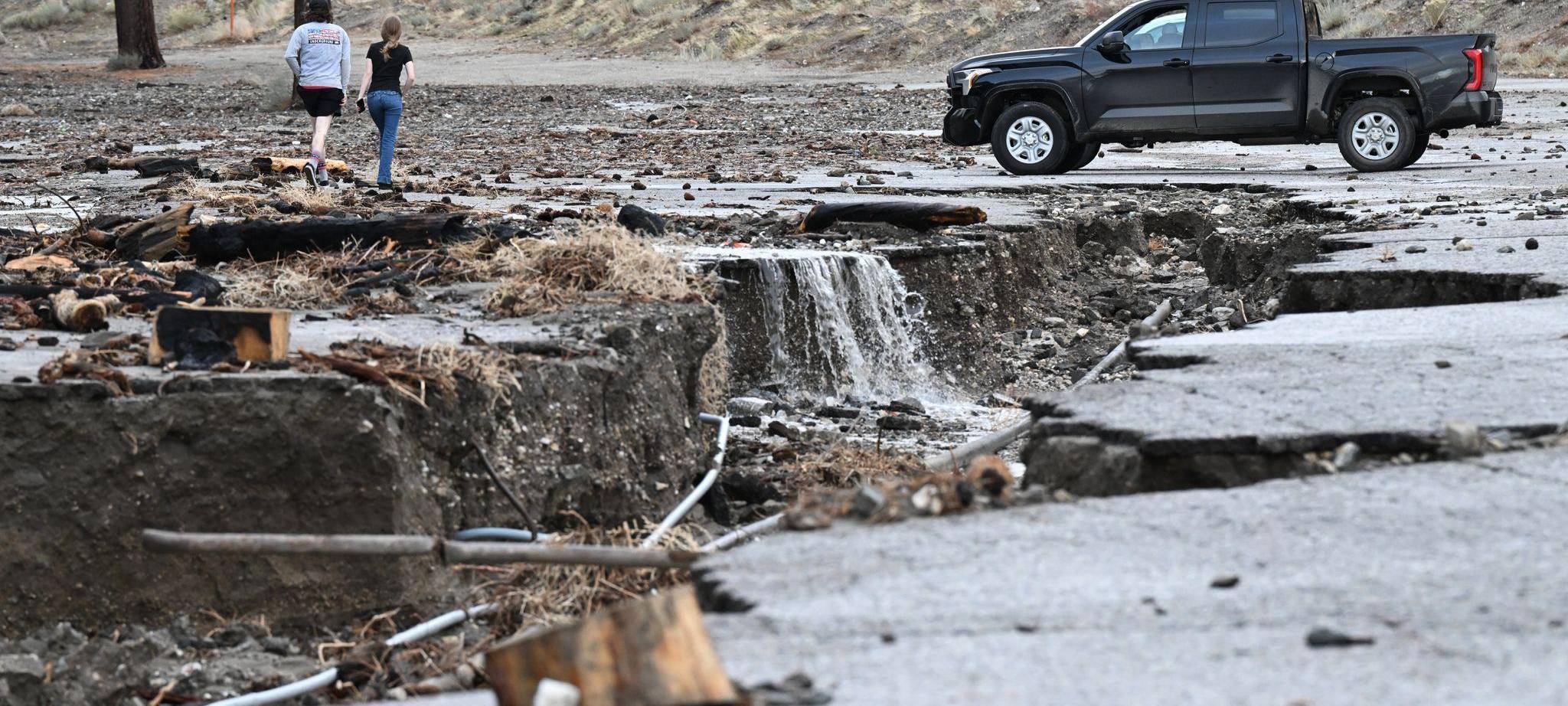 Unwetter in Kalifornien