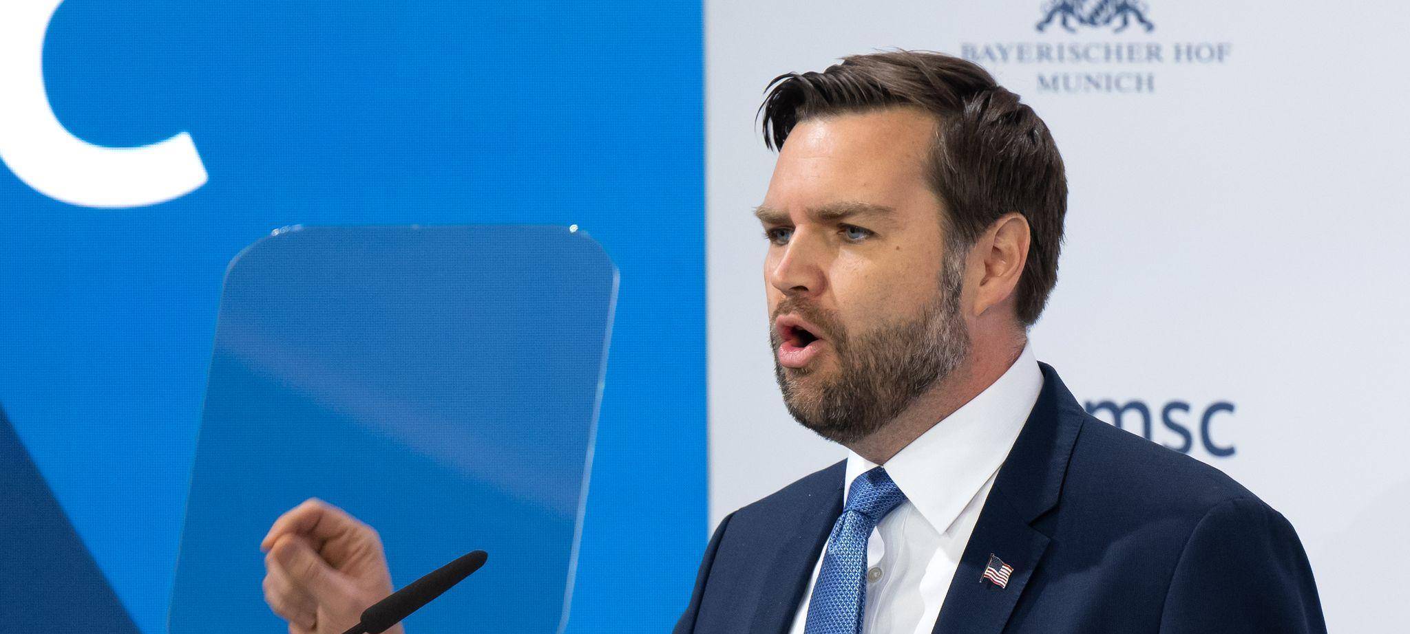 JD Vance bei der Münchner Sicherheitskonferenz.