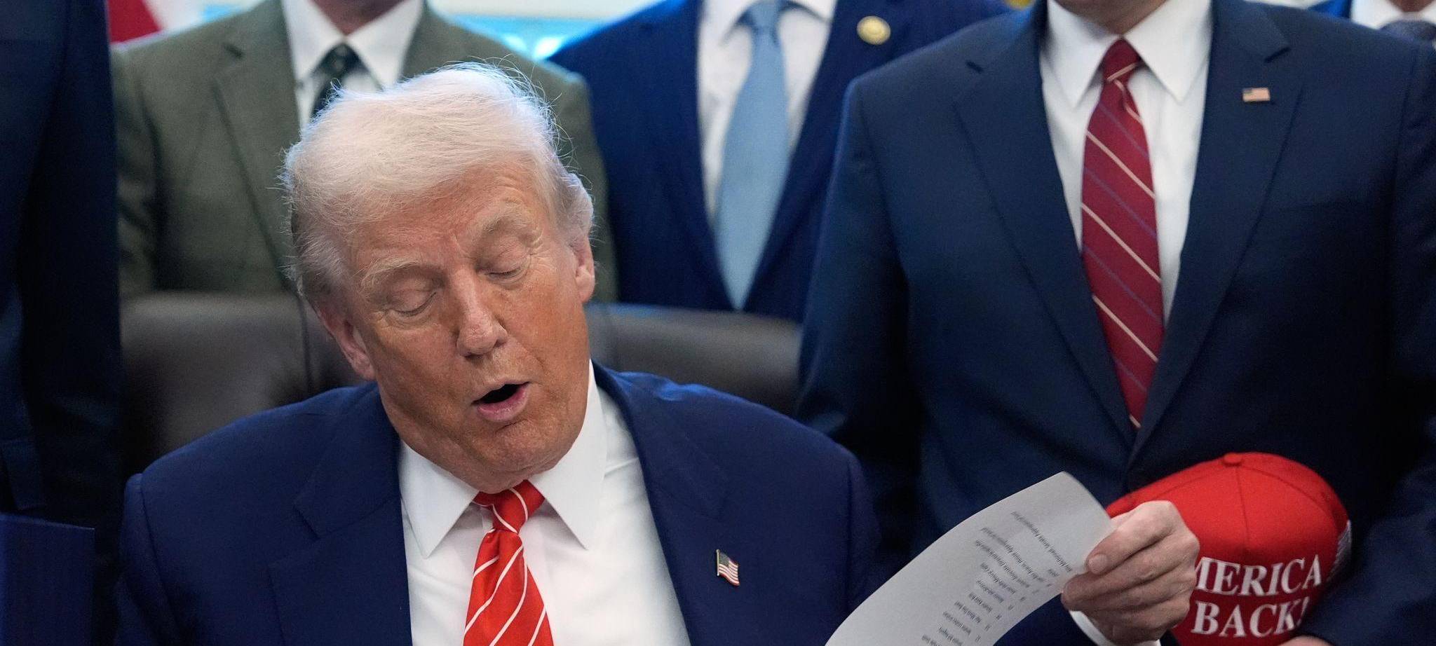 Ende des US-Shutdowns - Präsident Trump