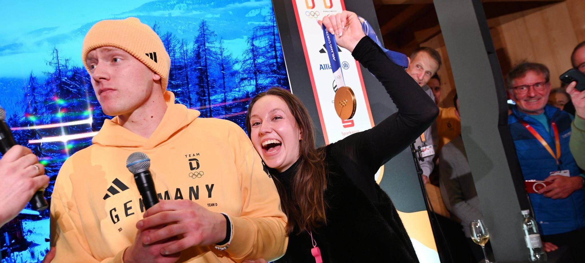 Max Langenhan und Freundin Susi