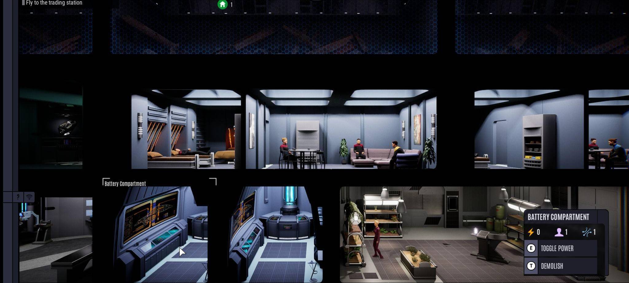 Screenshot vom Spiel «Star Trek: Voyager - Across the Unknown»