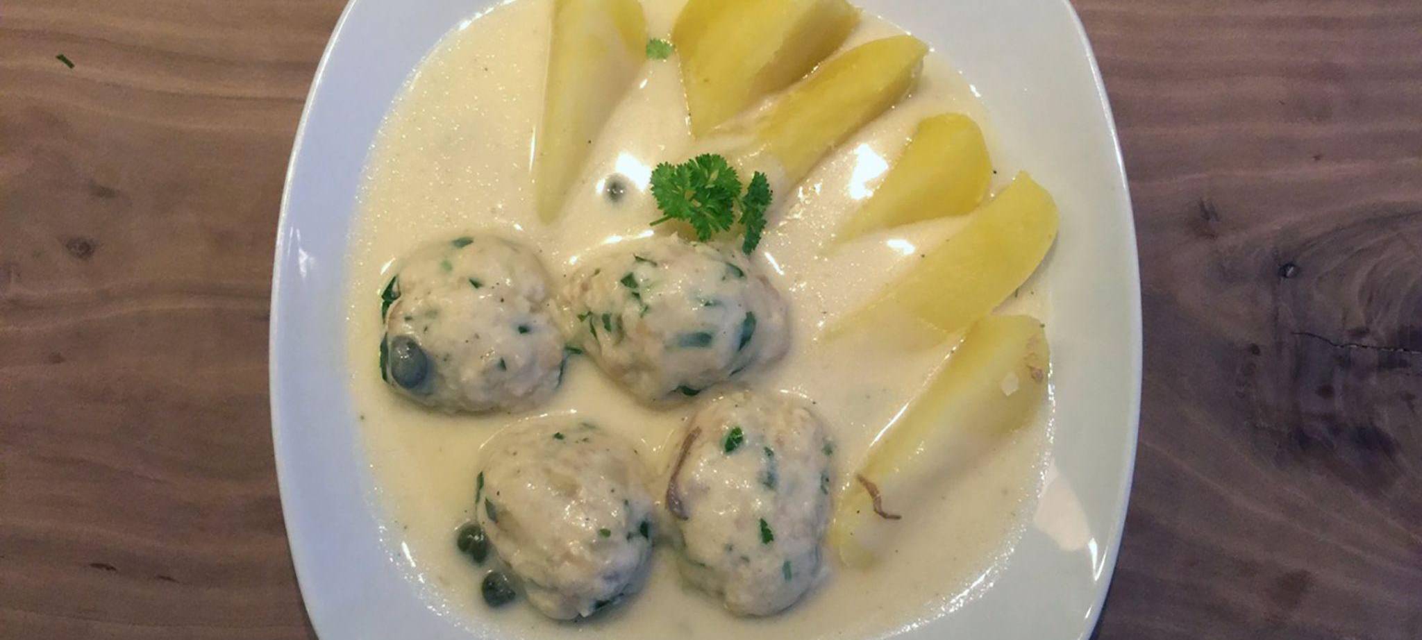 Königsberger Klopse vom Hecht