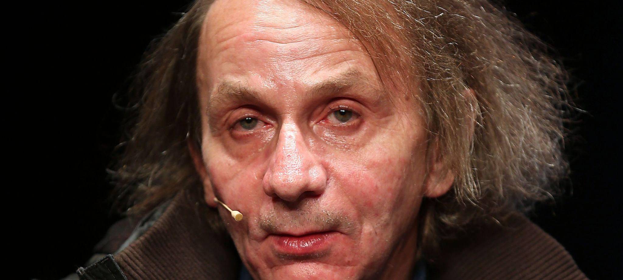 Michel Houellebecq stellt seinen Roman "Unterwerfung" vor.