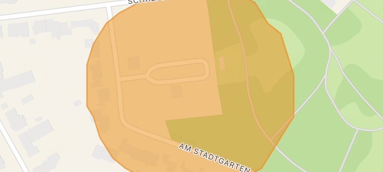 Update 19:00 Granatenfund Stadtgarten