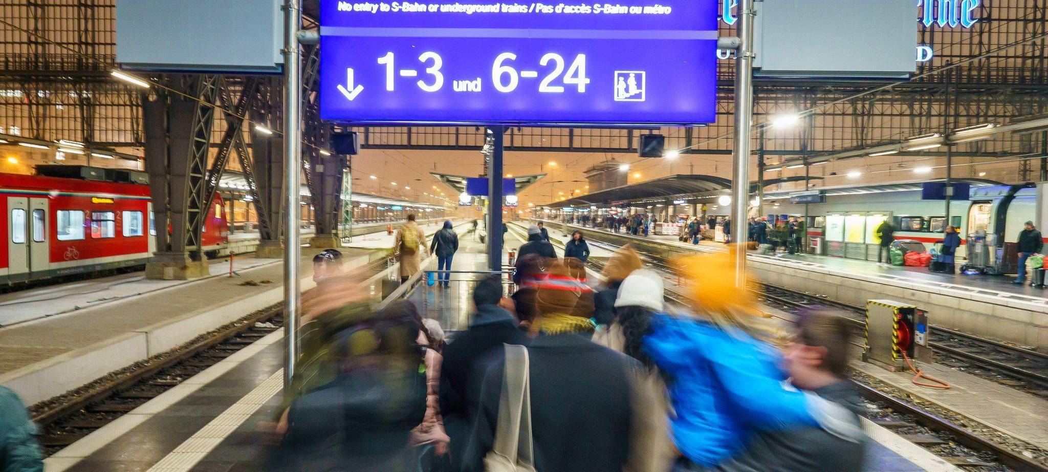 Beeinträchtigungen im Bahnverkehr