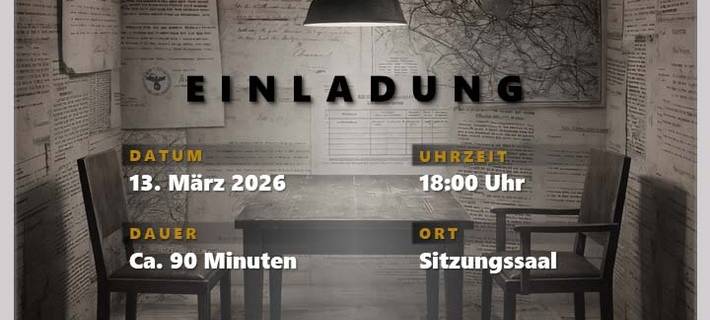 Einladung zur szenischen Lesung am 13.3. im PP Bochum