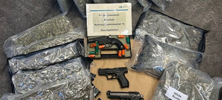 Sichergestellte Betäbungsmittel