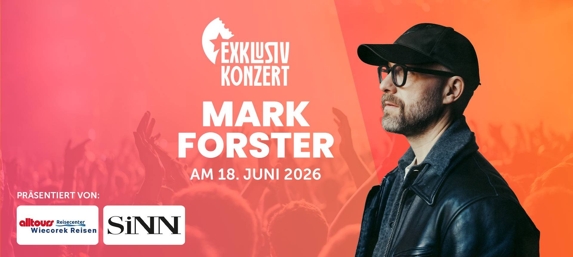 Mark Forster im Exklusivkonzert bei Radio Herne