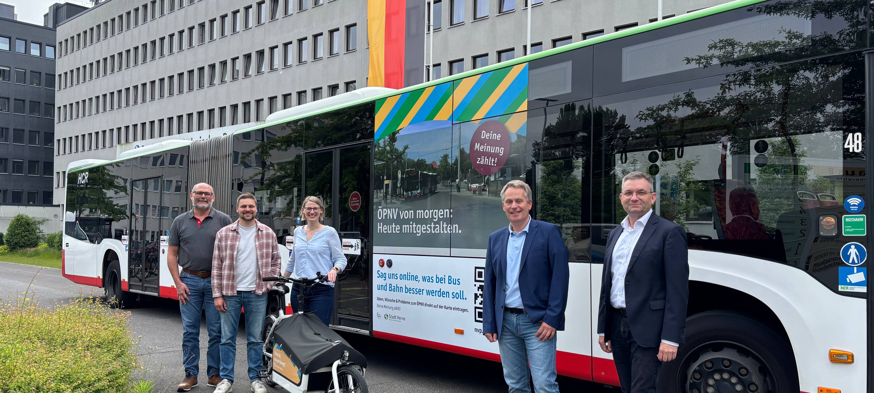 Herne bittet Bürger um Ideen für neuen Nahverkehrsplan