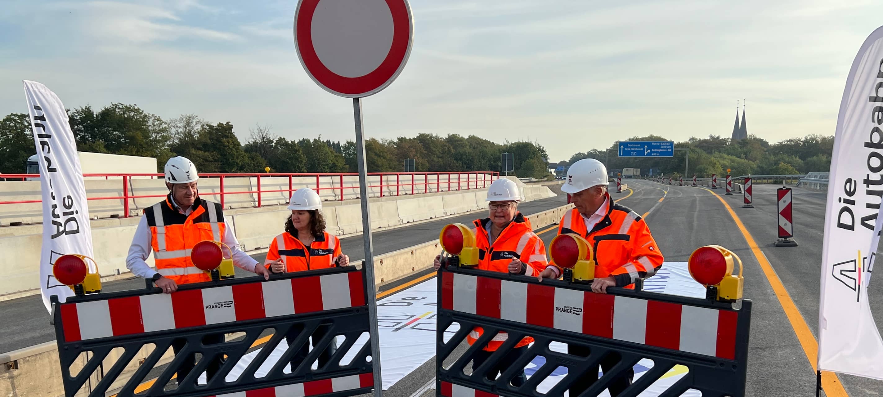 Vier Brücken im Kreuz Herne sind fertig
