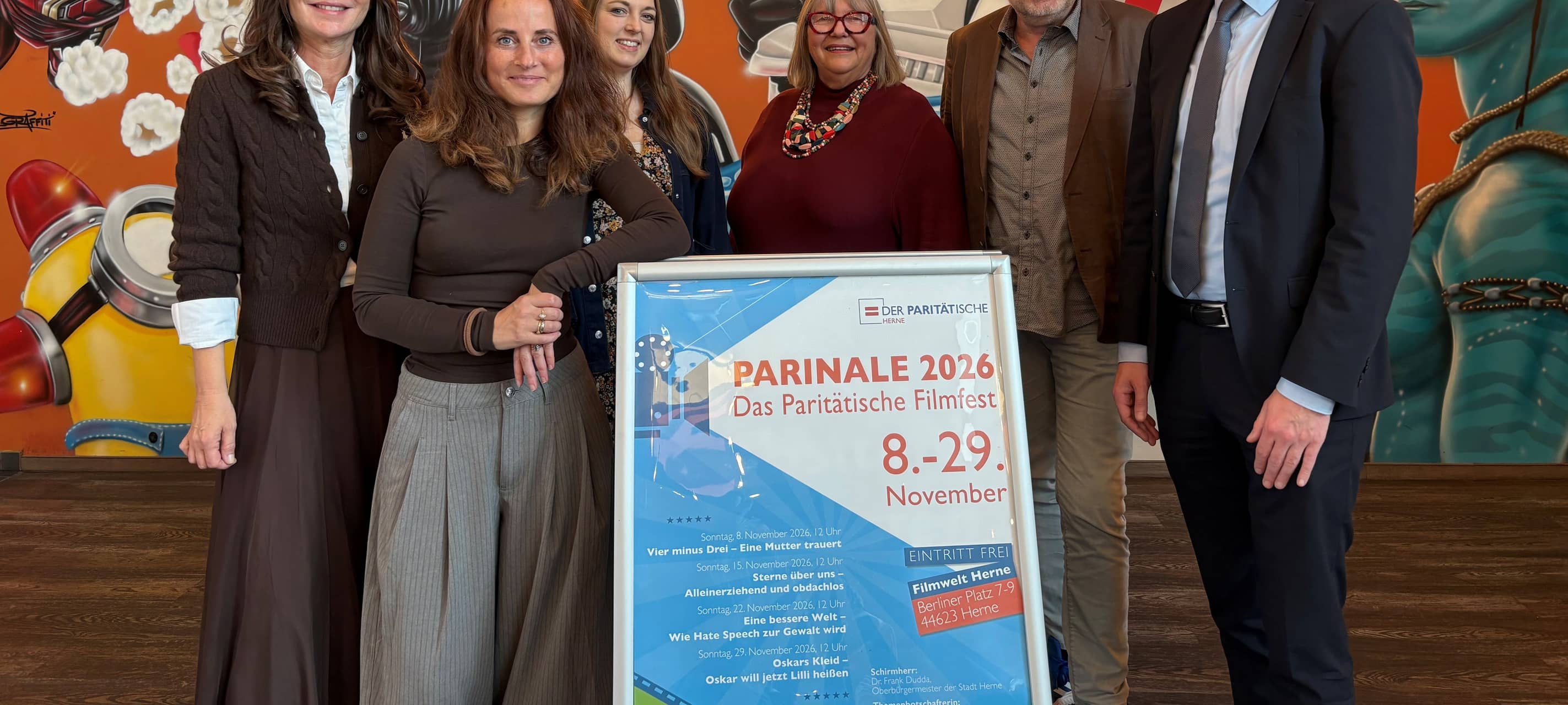 PARINALE bringt gesellschaftliche Themen auf die Leinwand