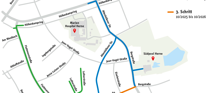 Stadtwerke beim Fernwärme-Ring im Zeitplan