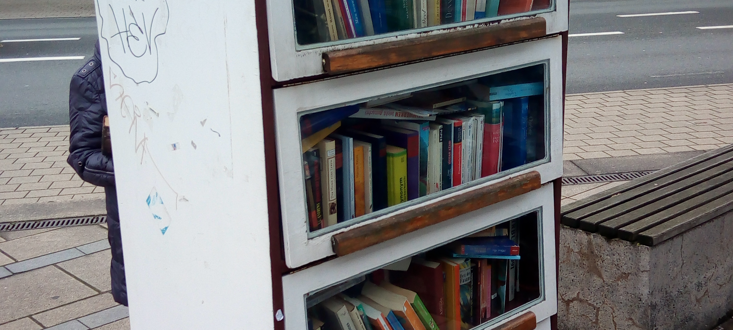 Bücherschrank ist zurück