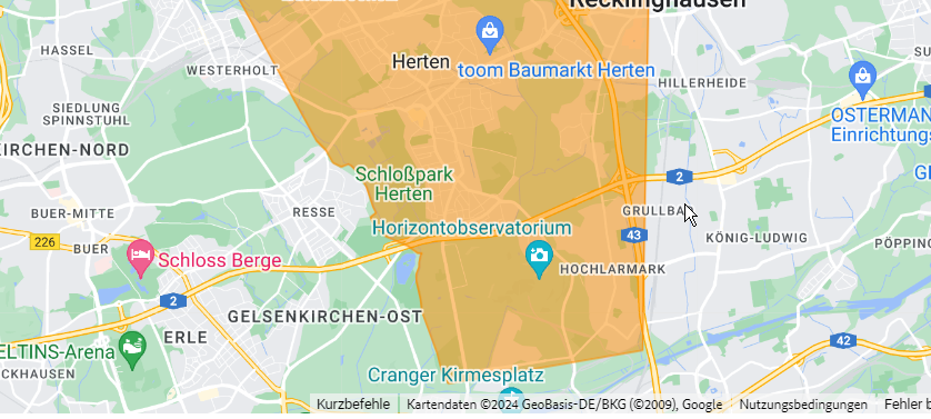 UPDATE : Feuer in Herten unter Kontrolle