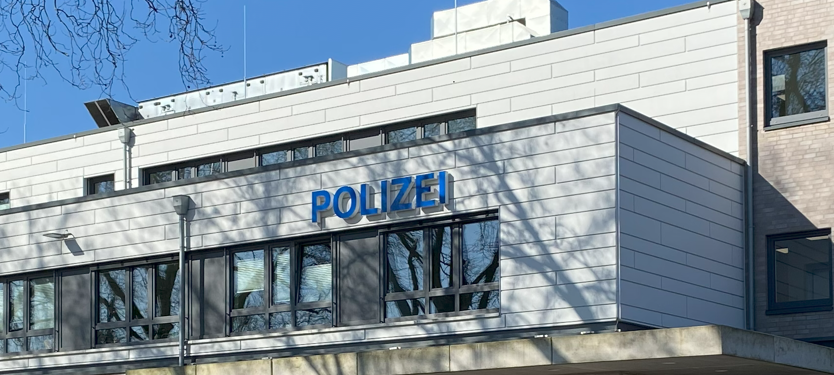 Die Wache der Herner Polizei.
